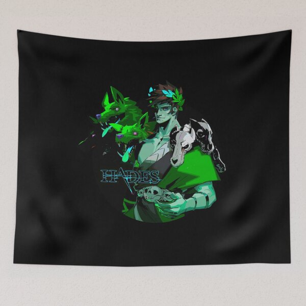 Item preview, zagreus hades green designed and sold by hiyahiya01.