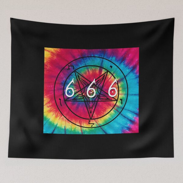 Item preview, 666 Tie Dye designed and sold by spamtasm.
