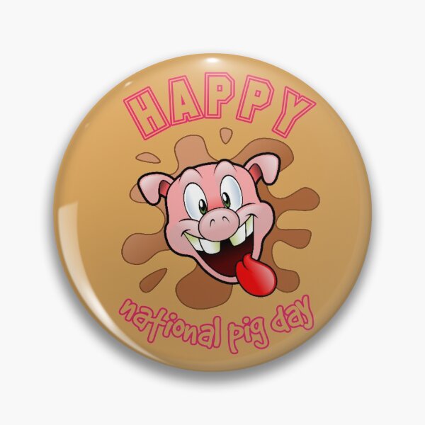 Item preview, Happy National Pig Day designed and sold by CaribTees.