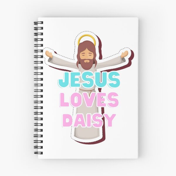 Item preview, Jesus Loves Daisy designed and sold by Sheen-designs.
