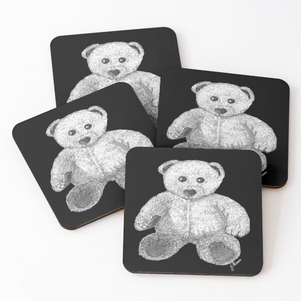 Item preview,  Large fluffy Teddy Bear, hand painted.  designed and sold by Jennifer Morcom.
