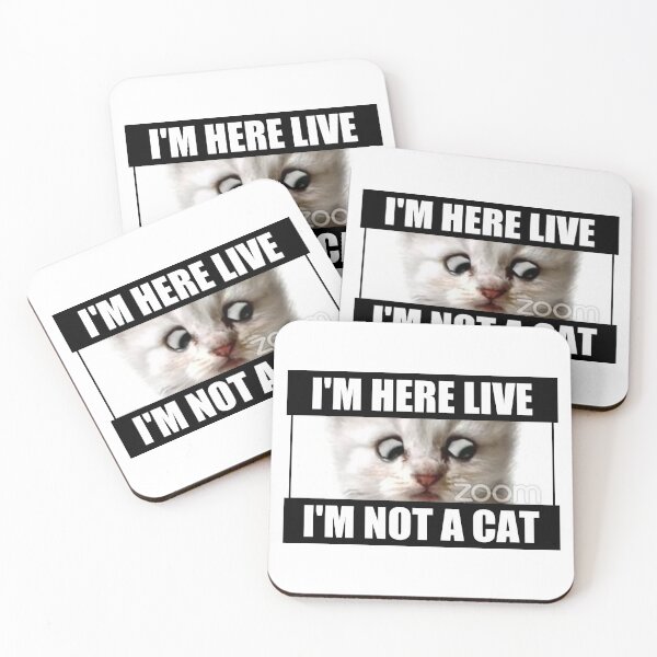 Item preview, I'm Not A Cat designed and sold by Bojkiw.