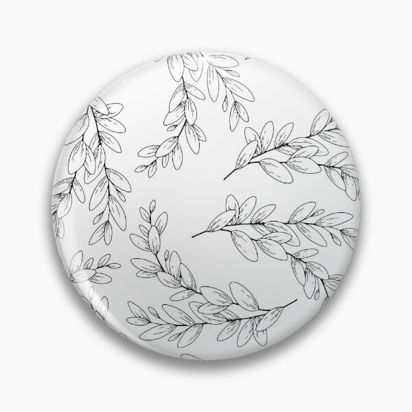 Item preview, foliage pattern white designed and sold by sarahnanziri.