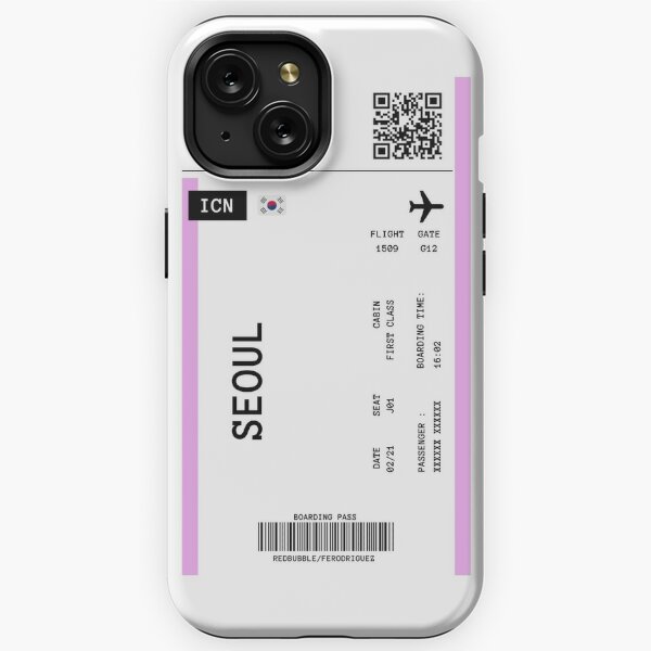 Personalised Las Vegas Boarding Pass iPhone Case - iPhone XS MAX