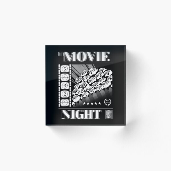 Aperçu de l'œuvre Soirée cinéma rétro créée et vendue par GERTYrb.