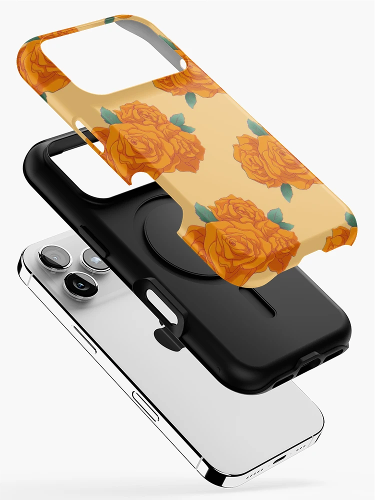 Thumbnail 2 of 4, iPhone Case, Orange Rose designed and sold by Reecevr.