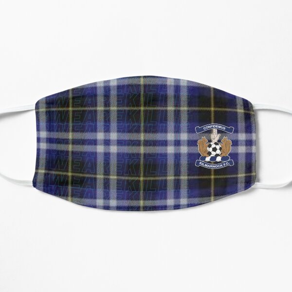 #WeAreKillie Tartan Flat Mask