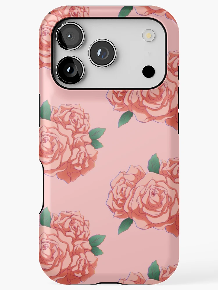 Thumbnail 1 of 4, iPhone Case, Pink Rose designed and sold by Reecevr.