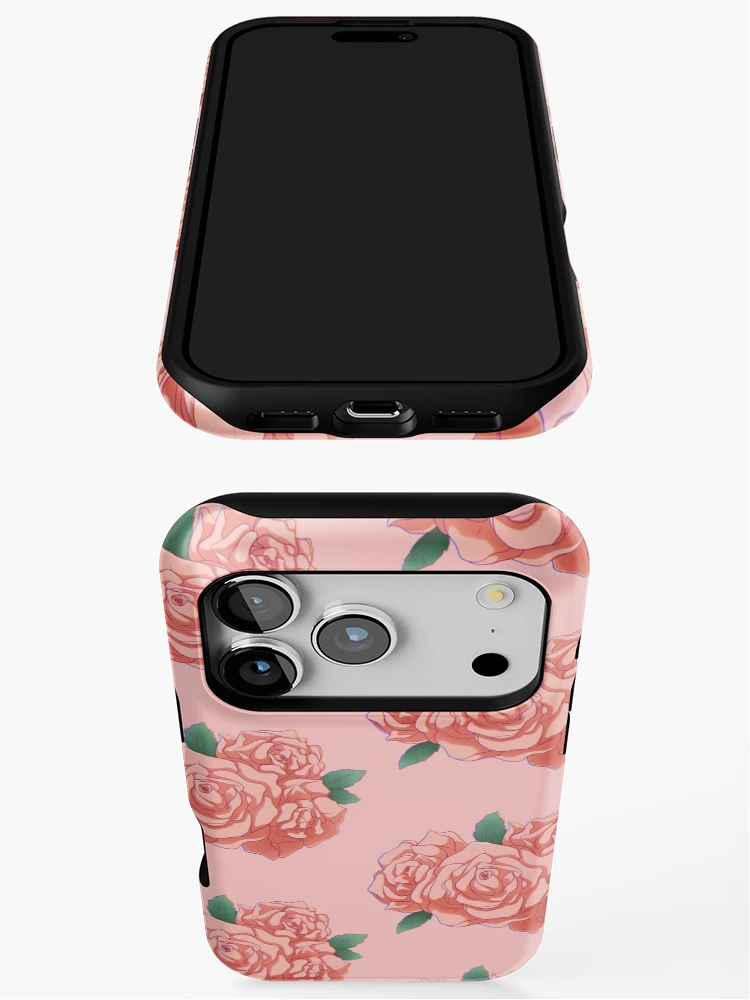 Thumbnail 3 of 4, iPhone Case, Pink Rose designed and sold by Reecevr.