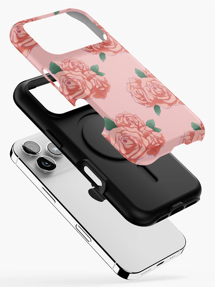 Thumbnail 2 of 4, iPhone Case, Pink Rose designed and sold by Reecevr.
