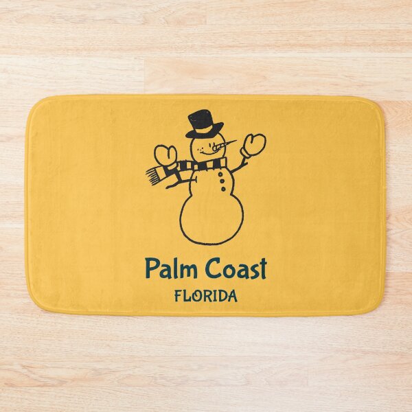 Item preview, Palm Coast Florida Snowman designed and sold by Taumaturgo.