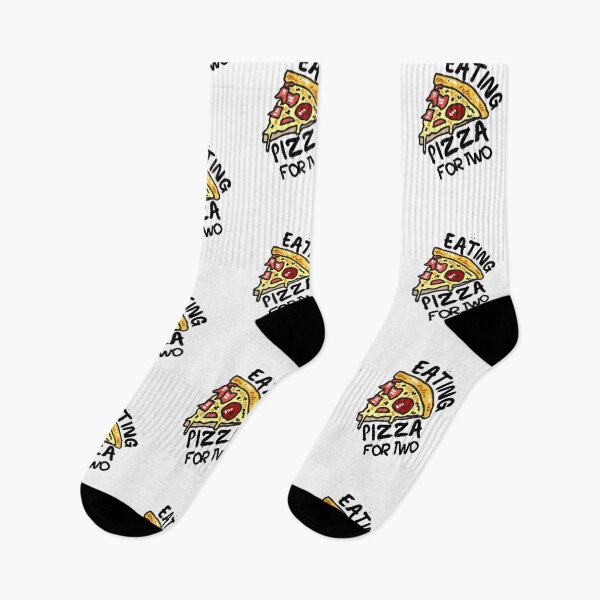 Item preview, Eating Pizza for Two Mother Pregnant Eating Lover of Pizza Baby Maternity designed and sold by Emerg-Apparel.