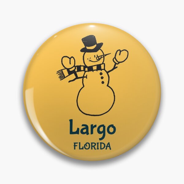Item preview, Largo Florida Snowman designed and sold by Taumaturgo.
