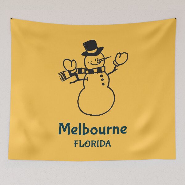 Item preview, Melbourne Florida Snowman designed and sold by Taumaturgo.