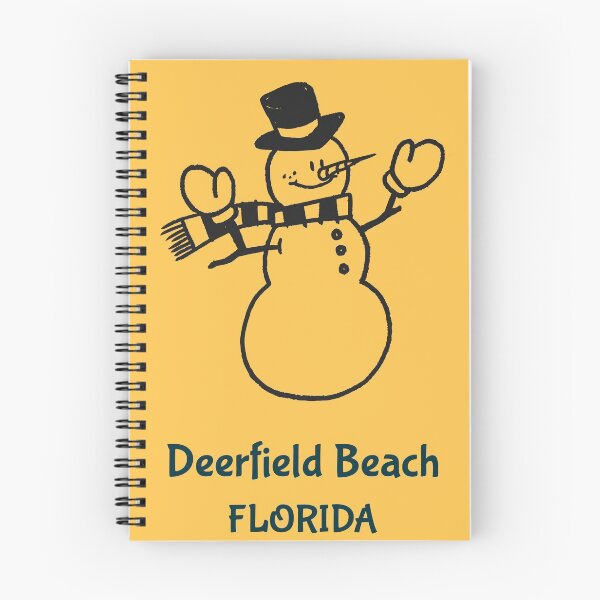 Item preview, Deerfield Beach Florida Snowman designed and sold by Taumaturgo.