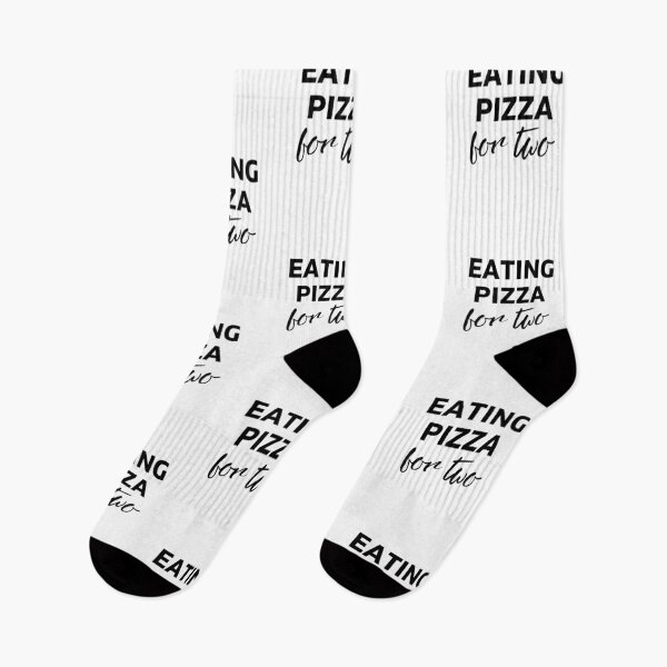 Item preview, Eating Pizza for Two Mother Pregnant Eating Lover of Pizza Baby Maternity designed and sold by Emerg-Apparel.
