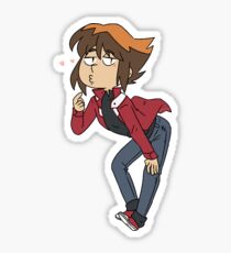 blows a kiss (for the aliens) Sticker