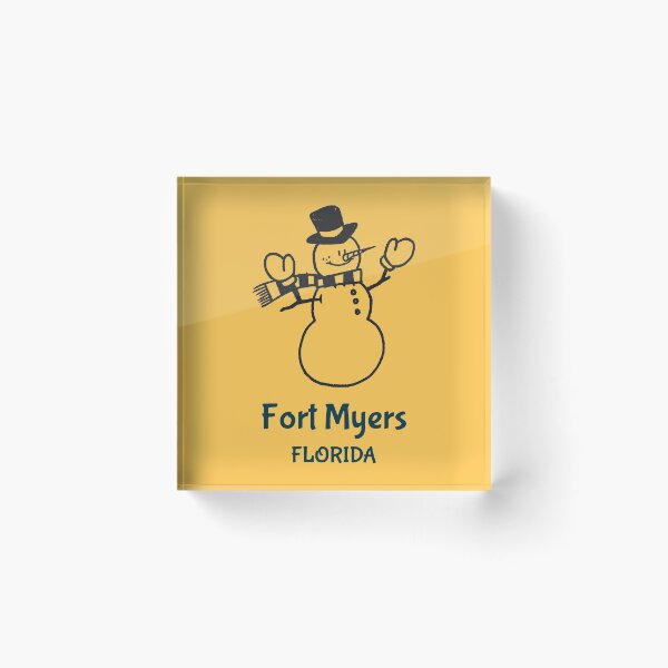 Item preview, Fort Myers Florida Snowman designed and sold by Taumaturgo.