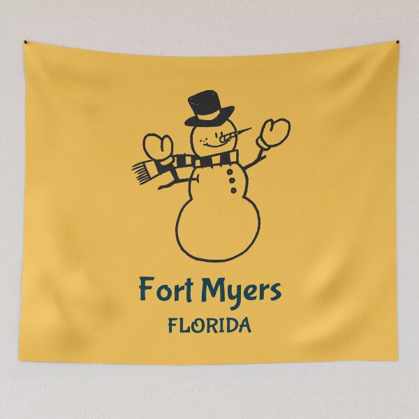 Item preview, Fort Myers Florida Snowman designed and sold by Taumaturgo.