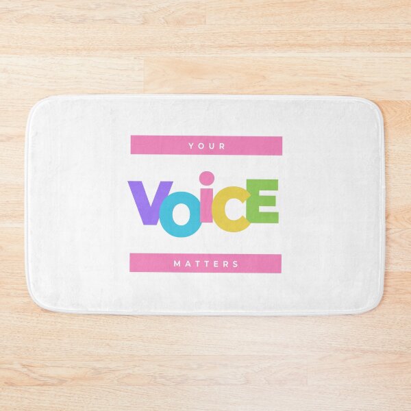 Item preview, YOUR VOICE MATTERS designed and sold by Akz84.