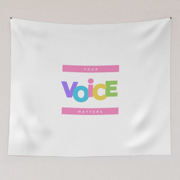 Item preview, YOUR VOICE MATTERS designed and sold by Akz84.