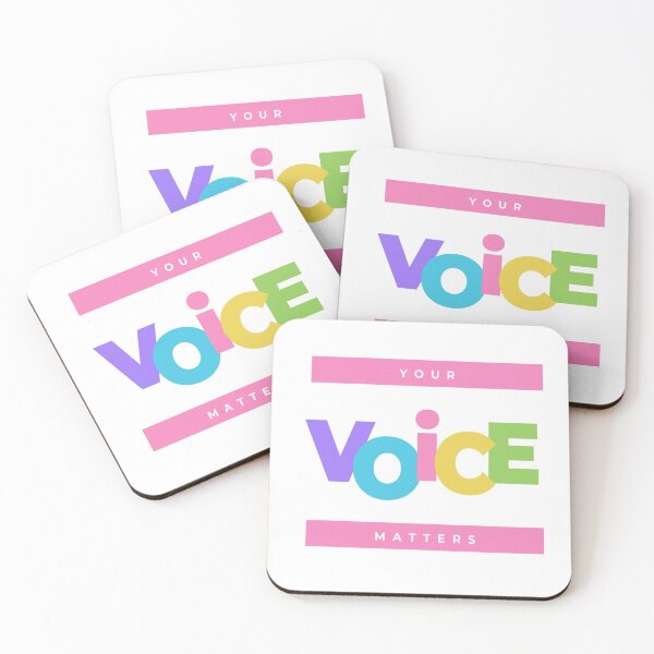 Item preview, YOUR VOICE MATTERS designed and sold by Akz84.