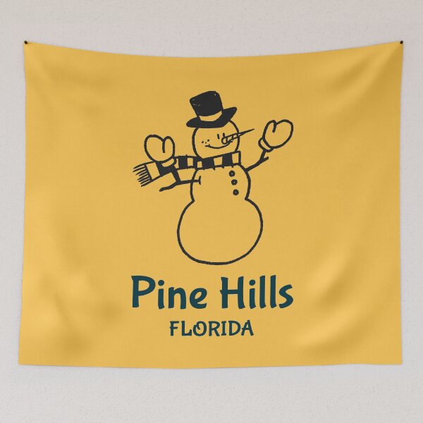 Item preview, Pine Hills Florida Snowman designed and sold by Taumaturgo.