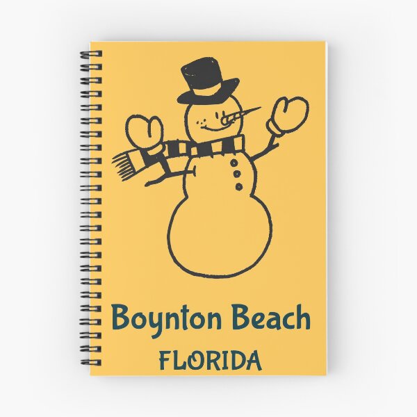 Item preview, Boynton Beach Florida Snowman designed and sold by Taumaturgo.