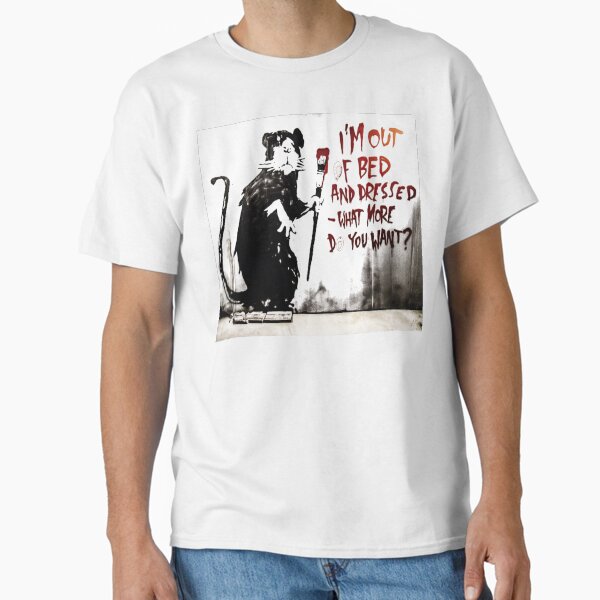 Item preview, Banksy Painting Rat Street Art designed and sold by Matt Astle.
