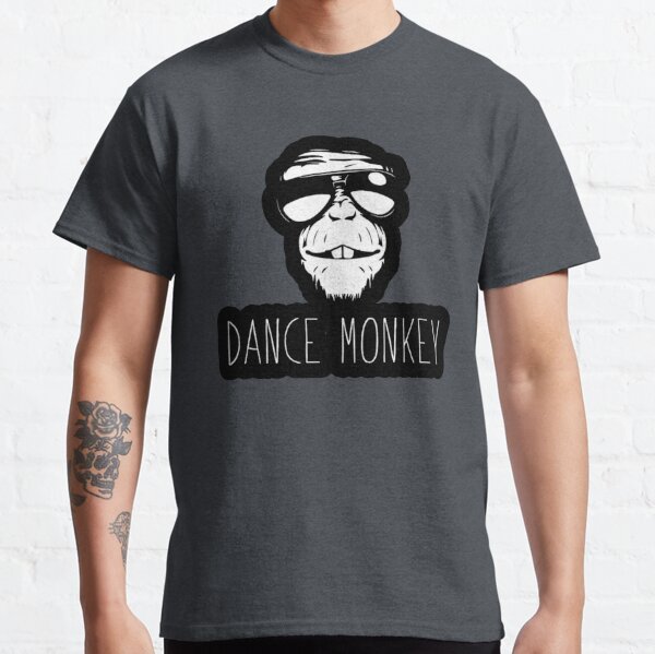 Lyrics Dance Monkey T Shirts Redbubble - roblox music dance monkey