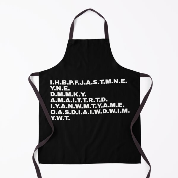 Item preview, I have brought peace. I.H.B.P.F.J.A.S.T.M.N.E. Funny statement for everyone who loves extraordinary design designed and sold by Text-N-Typo.