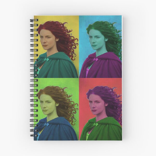 Item preview, Claire Fraser Andy Warhol style designed and sold by SassenachFan.