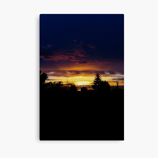 Plymouth Sunset 3 Canvas Print