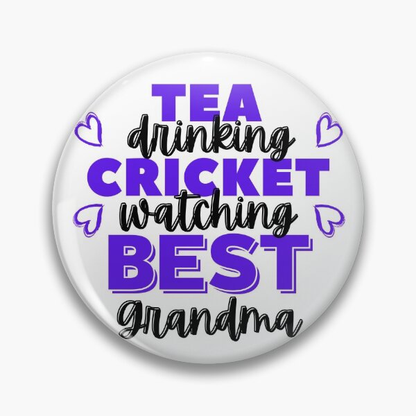 Item preview, Tea drinking. Cricket watching. Best grandma designed and sold by TheGreenGoat.