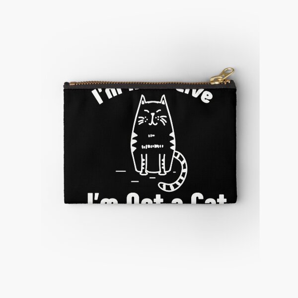Item preview, I'm Here Live I'm Not a Cat Funny Cat Lawyer Meme designed and sold by NSTeeDesign.