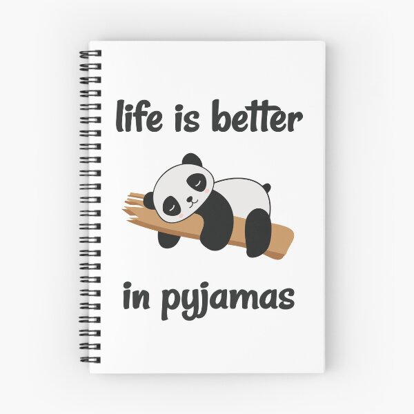 Item preview, Life Is Better In Pyjamas designed and sold by curledup-cat.