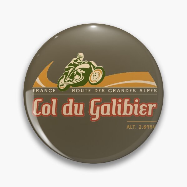 Aperçu de l'œuvre T-Shirt + Autocollant Moto Col du Galibier 03 - Route des Grandes Alpes créée et vendue par ROADTROOPER.