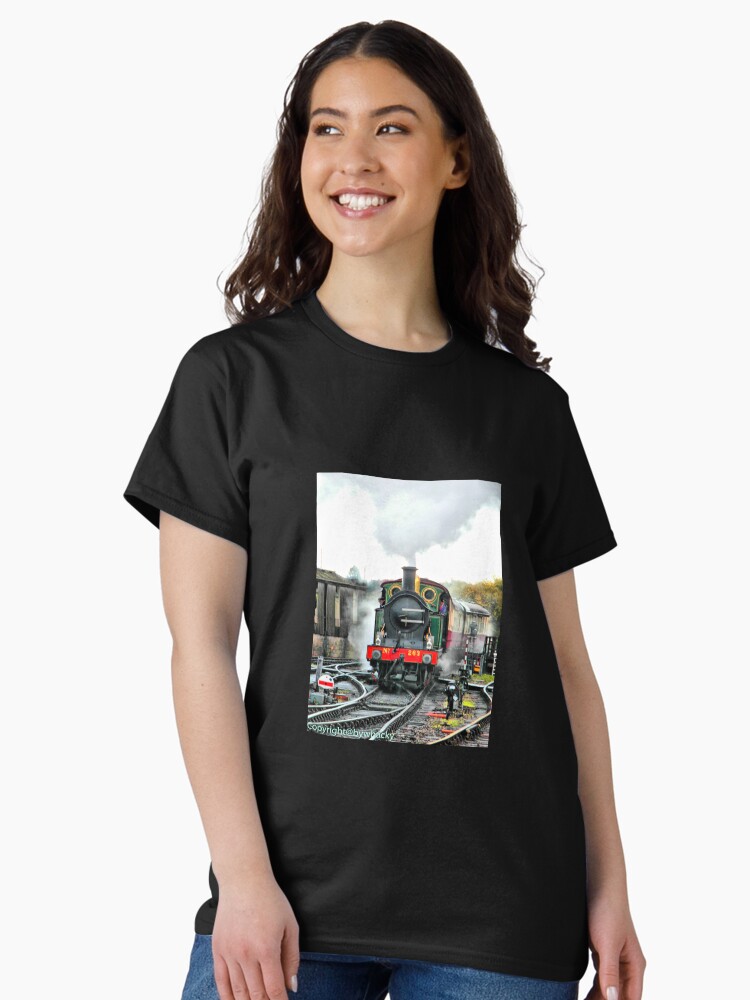 Thumbnail 2 of 7, Classic T-Shirt, Engine 263 steaming designed and sold by bywhacky.