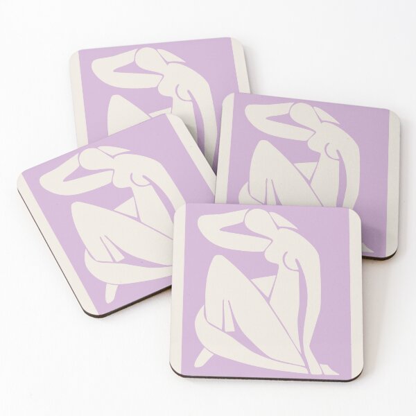 Item preview, Henri Matisse Nude, Paper Decoupes Art Pink, Matisse Cutout's designed and sold by re-make-.