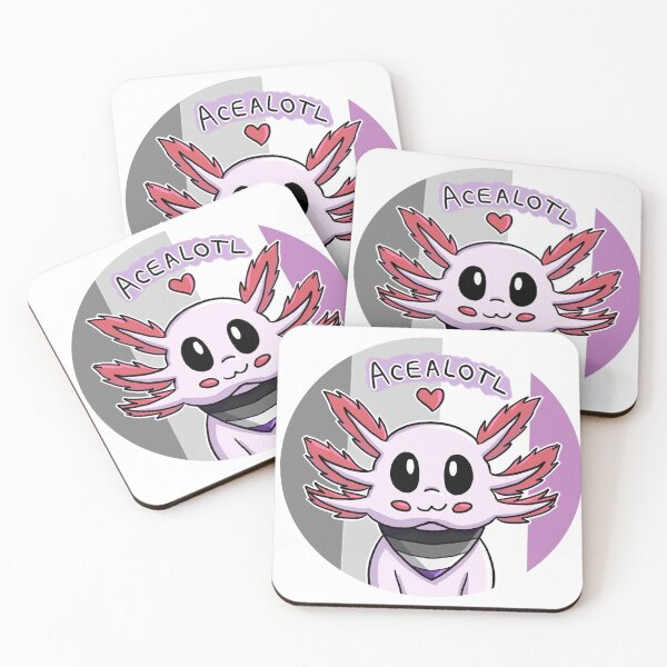 Item preview, Asexual Axolotl  designed and sold by TookFluff.