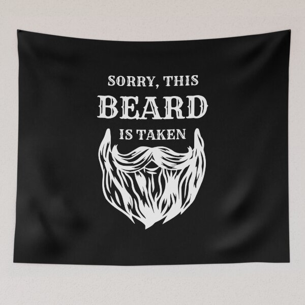Item preview, Mens sorry this beard is taken designed and sold by hibamouafak.