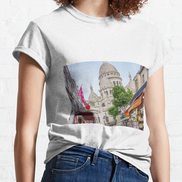 Sacre Cour, Montmartre, Paris Classic T-Shirt