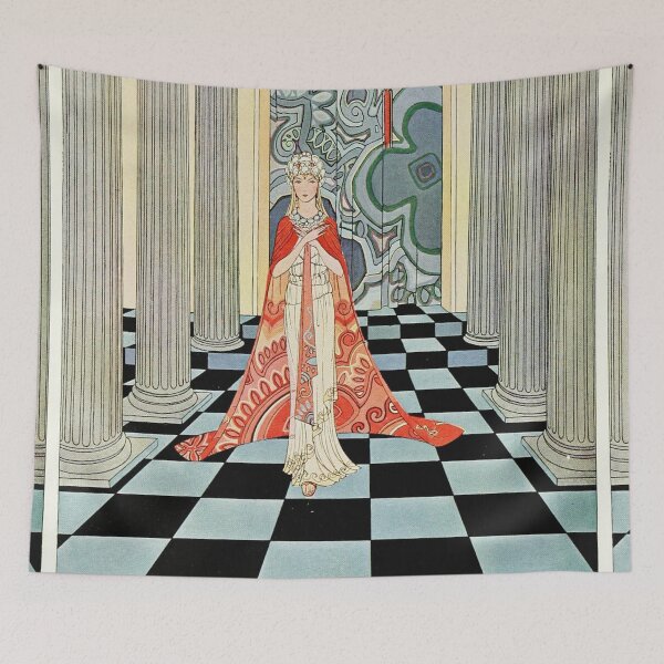 Aperçu de l'œuvre Vintage Princess - virginia frances sterret fantasy artwork créée et vendue par Vintage Designs +.