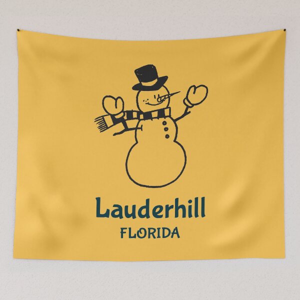 Item preview, Lauderhill Florida Snowman designed and sold by Taumaturgo.