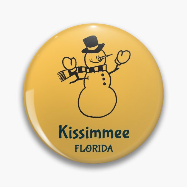 Item preview, Kissimmee Florida Snowman designed and sold by Taumaturgo.