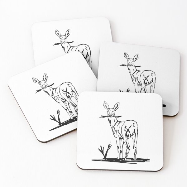 Item preview, Deer illustration designed and sold by paintinkpenguin.