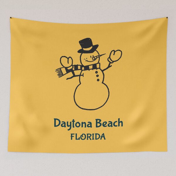 Item preview, Daytona Beach Florida Snowman designed and sold by Taumaturgo.