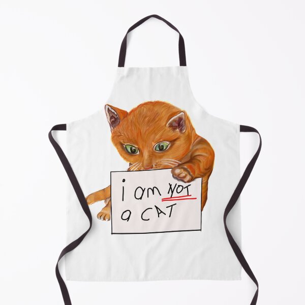 Item preview, I am not a cat, I am here live I am not a cat - cat filter meme designed and sold by Artonmytee.