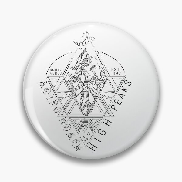 Item preview, Adirondack High Peaks Sacred Geometry designed and sold by beckhorn.