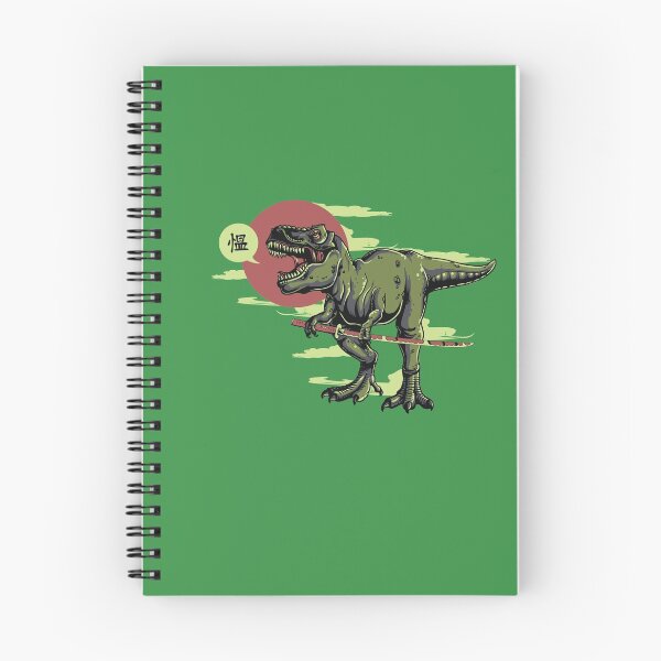 Item preview, samurai dinosaur with a Katana going wild designed and sold by Hungry40.